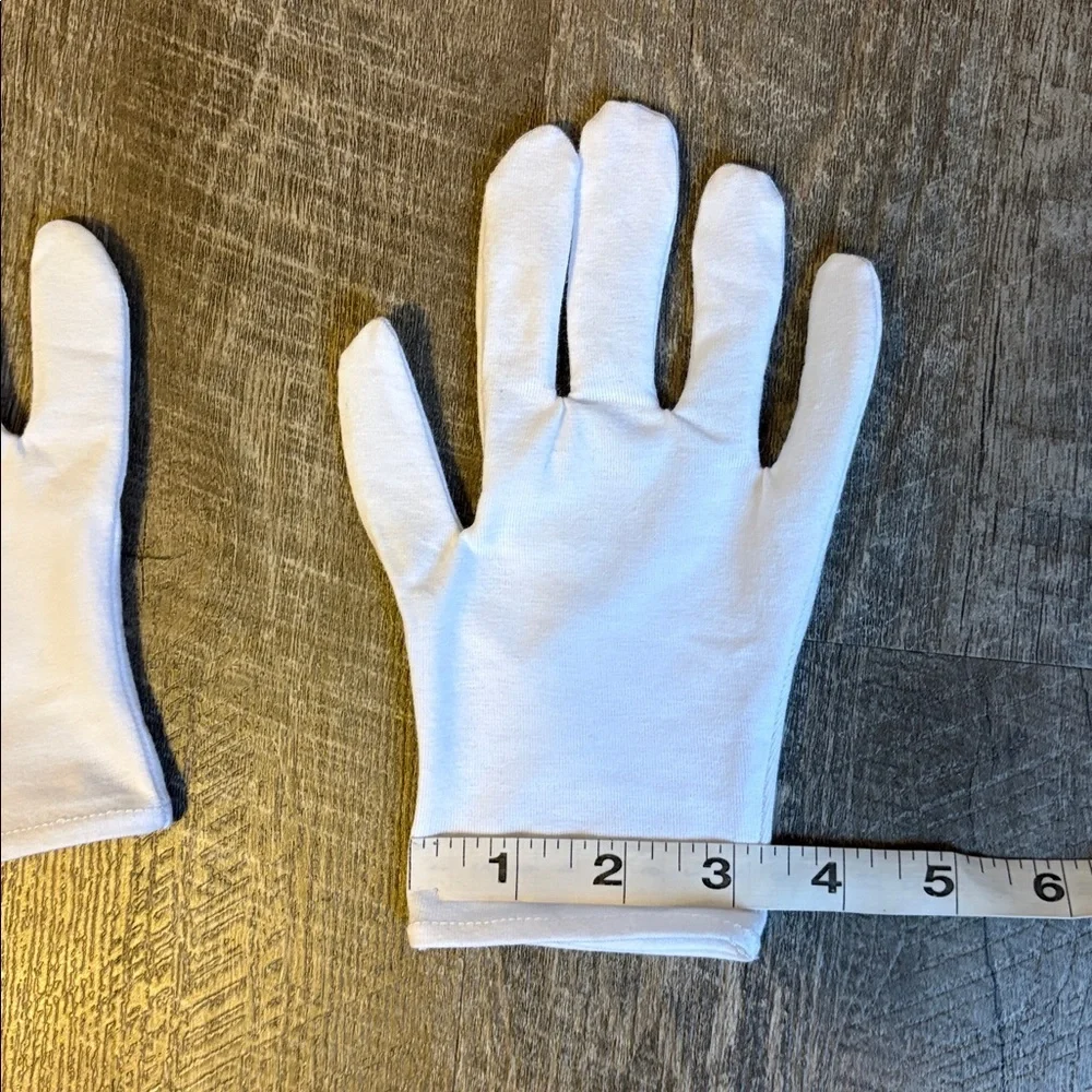Unbranded White Church Dress Up Short Gloves